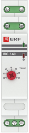 Импульсное реле с задержкой отключения RIO-2-60 (30-60 мин) EKF PROxima