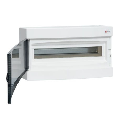 Щит распределительный навесной "Unix" прозрачная дверь 1х24 модулей IP40 EKF PROxima