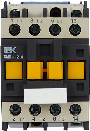 Контактор КМИ-11210 12А 230В/АС3 1НО IEK