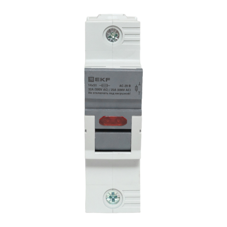 Предохранитель-разъединитель DF 14х51 1Р (тип ПВЦ)  EKF