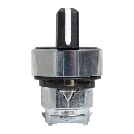 Исполнительный механизм переключателя ХB4 на 3 положения возвратный без фиксации, без подсветки с короткой ручкой IP65 EKF