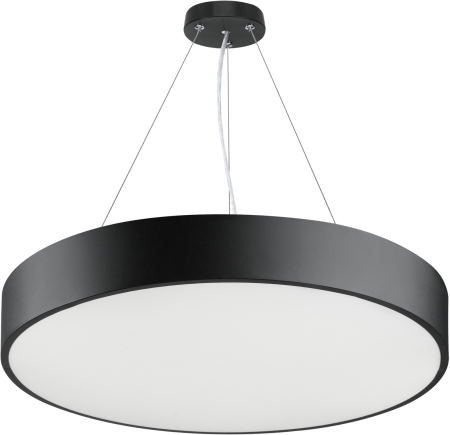 Светильник светодиодный Geometria ЭРА Ring SPO-131-B-40K-045 45Вт 4000К 4000Лм IP40 600*600*80 черный подвесной ЛТ