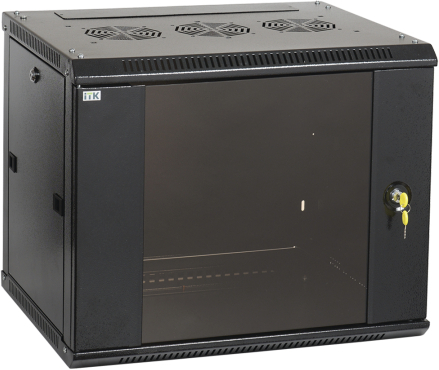 ITK Шкаф LINEA W 15U 600x600 мм дверь стекло, RAL9005