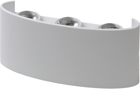 Светильник WL12 WH  ЭРА Декоративная подсветка светодиодная ЭРА 6*1Вт IP 54 белый