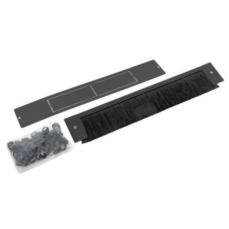 Шкаф настенный 19" TERACOM PRO 12U 600х450 мм дверь стеклянная с замком-ручкой чёрный