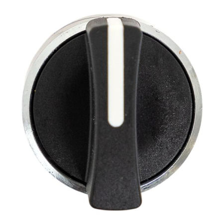 Исполнительный механизм переключателя ХB4 на 3 положения возвратный без фиксации, без подсветки с короткой ручкой IP65 EKF