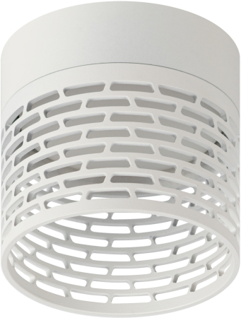 Светильник настенно-потолочный спот ЭРА OL53 WH под лампу GX53 белый IP20