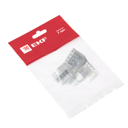 Клемма СМК 2273-248 (с пастой) 8 отверстий 0,5-2.5мм2 (4шт.) EKF PROxima