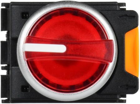 Переключатель с подсветкой 3 полож. 2NO красный MASTER IEK