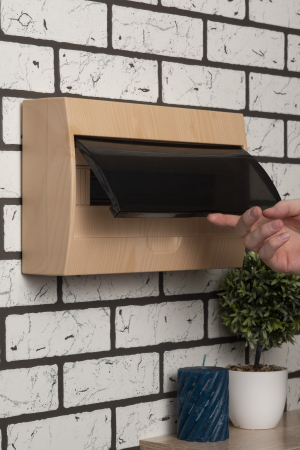 Щит распределительный навесной ЩРН-П-18 светлое дерево IP41 EKF PROxima