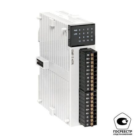 Модуль ввода термосопротивлений EMF 4 PRO-Logic EKF (с поверкой)