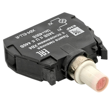 Лампа сменная c основанием XB4 красная 400В EKF PROxima