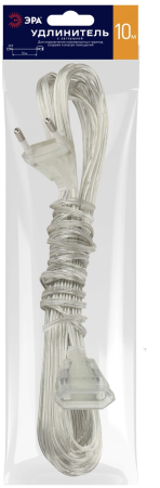 Гирлянды ENIT-10  ЭРА Удлинитель для подключения низковольтных гирлянд, 24V, IP44, 10 м