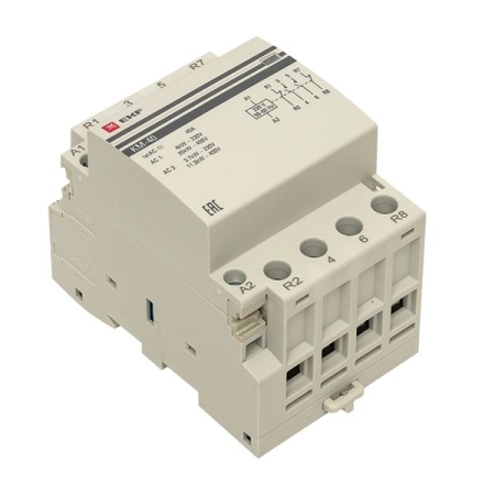 Контактор модульный КМ 40А 2NО+2NC (3 мод.) EKF PROxima