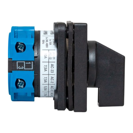 Переключатель кулачковый ПК-1-31 10А 1P «1-2» IP65 EKF