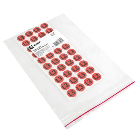 Наклейка "L3" d=20мм EKF PROxima