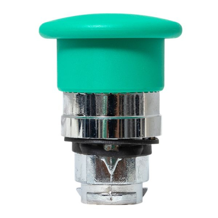 Исполнительный механизм кнопки XB4 "Грибок" зеленый возвратный без фиксации без подсветки IP65 EKF