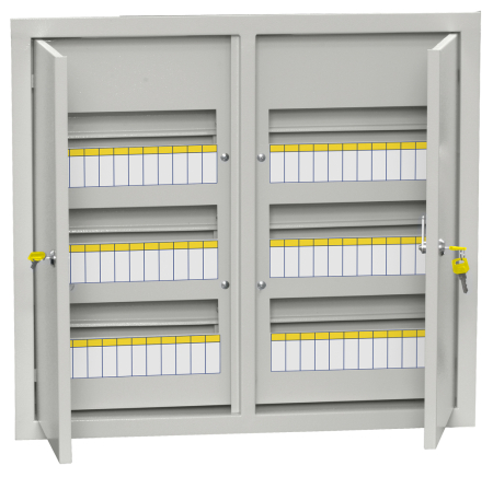 TITAN 3 Корпус металлический ЩРв-72 (540х600х120мм) IP31 IEK