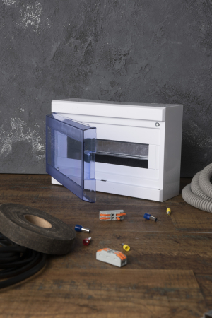 Щит распределительный навесной без задней стенки ЩРН-П-12 IP21 EKF Basic