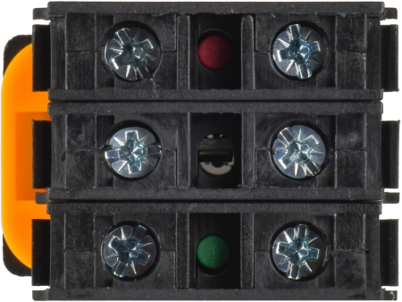 Переключатель с подсв. 2 полож. 1NO+1NC зелёный MASTER IEK