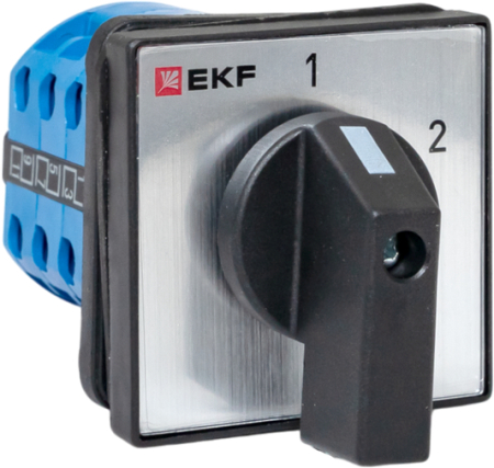 Переключатель кулачковый ПК-1-53 25А 3P «1-2» IP65 EKF