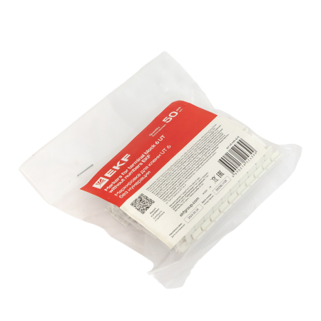 Маркировка для клемм UT 6 без нумерации (500 шт)