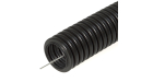 Труба гофрированная ПНД лёгкая 350 Н безгалогенная (HF) стойкая к ультрафиолету черная с/з d25 мм (50м/2600м уп/пал) Промрукав Труба гофрированная ПНД лёгкая 350 Н безгалогенная (HF) стойкая к ультрафиолету черная с/з d25 мм (50м/2600м уп/пал) Промрукав