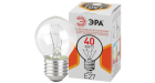 Лампа накаливания  ЭРА ДШ (P45) шар 40Вт 230В Е27 цв. упаковка