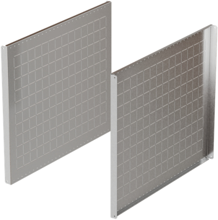 Панели боковые для секционирования В600 Г800 мм (2 шт) EKF AleSta