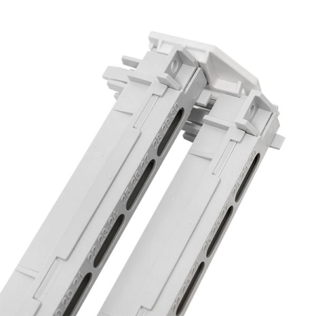 Держатель двойной для установки шин N/PE (без шин)