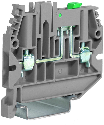 CBS.2/GR Клемма с ножевым размыкателем. 2,5 кв.мм., 1 уровень, винт