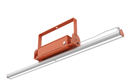 Светильник LED СТРУНА Ex с БАП 60Вт 7600лм 5000К IP67 КСС Д с БАП