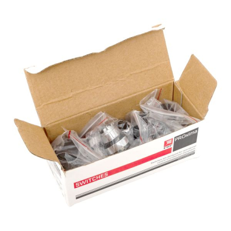 Исполнительный механизм кнопки XB4 черный выпирающая  возвратный без фиксации, без подсветки EKF PROxima