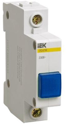 Сигнальная лампа ЛС-47М (синяя) (матрица) IEK