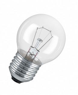 CLASSIC P CL 40W 230V E27 (шарик прозрачный d=45 l=75) - лампа