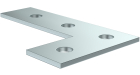 Пластина соед. L-образная удлин. для STRUT-профиля HDZ IEK Пластина соед. L-образная удлин. для STRUT-профиля HDZ IEK