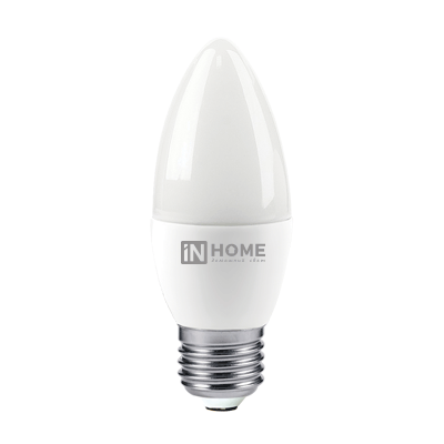 Лампа светодиодная LED-СВЕЧА-VC 8Вт 230В Е27 6500К 600Лм IN HOME