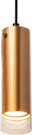 Подвесной светильник WOLTA WSL-GU10/P07G IP20 под лампу GU10 Золото ORO D55x195 1/50