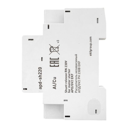 Расцепитель независимый АПД/GV2 РН 230В EKF