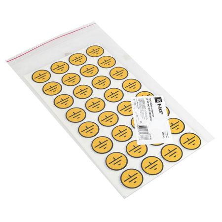 Наклейка "Земля" (d30мм.) EKF PROxima