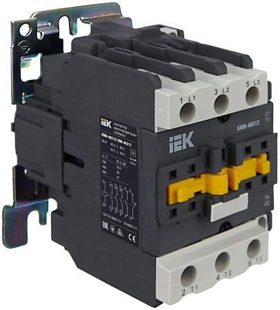 Контактор КМИ-46512 65А 230В/АС3 1НО;1НЗ IEK