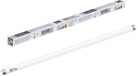 Лампа люминесцентная линейная двухцокольная ЛЛ-18Вт/630, T8/G13, 3000 К TDM