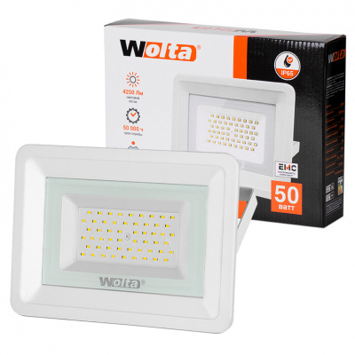 Светодиодный прожектор WFL-50W/06W белый 5500K 50 Вт SMD IP 65 4250 Лм