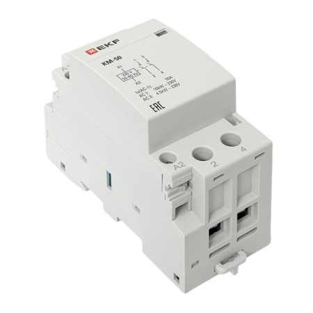 Контактор модульный КМ 50А 2NО (2 мод.) EKF PROxima