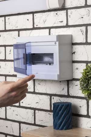 Щит распределительный навесной без задней стенки ЩРН-П-12 IP21 EKF Basic