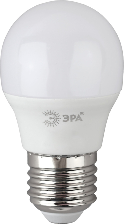 Лампочка светодиодная ЭРА RED LINE LED P45-6W-827-E14 R Е14 / E14 6 Вт теплый белый свет