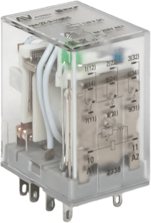 Реле промежуточное RPA 22/3 6A 110В DC EKF AVERES