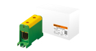 Клемма вводная силовая КВС 35-150 кв.мм. желтая/зеленая TDM Клемма вводная силовая КВС 35-150 кв.мм. желтая/зеленая TDM