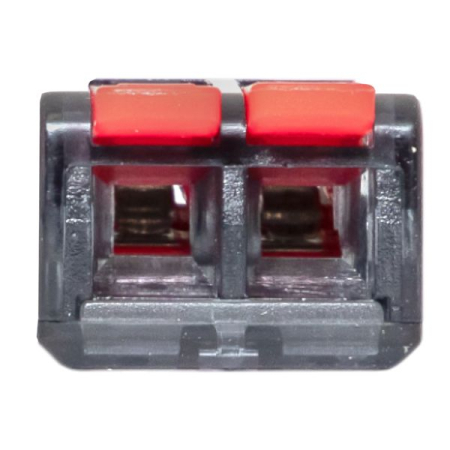 Строительно-монтажная клемма СМК 221-612 с рычагом 2 отверстия 0.5-4.0(6) мм2 EKF PROxima