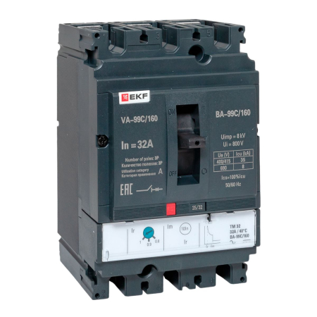 Выключатель автоматический ВА-99C (Compact NS)  160/ 32А 3P 36кА EKF PROxima